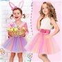SHUOHONG 2 Pièces Jupe Tulle Femme, Deguisement Femme Tutu 3 Couches, Ballet Fille Jupon Tulle Tutu Rose, Cosplay Princesse pour