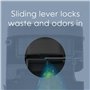 Litter Genie Pet Genie - Poubelle pour déjections Canines avec Technologie Anti-odeurs - Inclus 1 Recharge Qui Dure jusqu'à 2 Mo