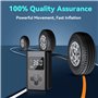 WYRIAZA Gonfleur Pneus Voiture 10000mAh Compresseur à Air Portatif 150PSI Compresseur Voiture Gonfleur Pneus Voiture sans Fil Mi