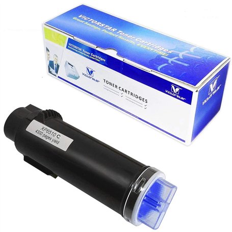 Cartouche de Toner Compatible pour Xerox Phaser 6510 WorkCentre 6515 GREENPRINT Plus Grand Rendement 4300 Pages Cyan pour Xerox