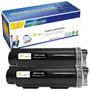 GREENPRINT Cartouches de Toner Compatibles 6510 6515【Extra High Yield】 5500 Pages 2 Noir pour Xerox Phaser 6510n 6510dn 6510dni