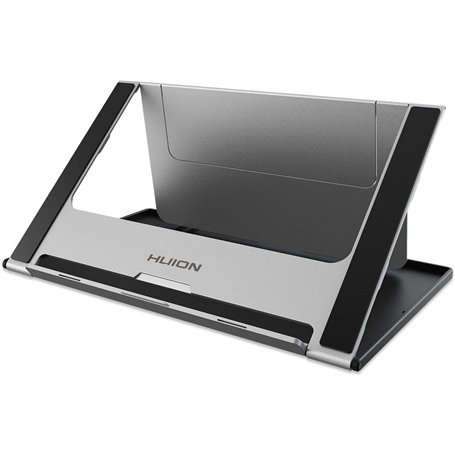 HUION ST200 Support de Bureau Portable Pliable Multi-Angle Réglable pour Tablette Graphique Parfait pour Kamvas 16/Kamvas Pro 16