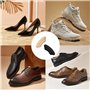 0XBIT Coussinet Talon Chaussure, 24 Pièces Protege Talon Chaussure Autocollante, Doux et Confortable Coussinet Chaussure, pour E