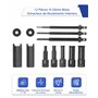 XSTARYE 9-23mm Moto Extracteur de Roulements Interieur avec valises moulées par soufflage Arrache Roulement avec 5 Pinces pour R