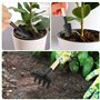 Lot de 100 étiquettes pour plantes - Résistantes aux intempéries - Avec 3 petites pelles de jardin et 2 marqueurs - Pour légumes