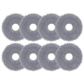 Geoviizon Lot de 8 serpillères de rechange pour robot Roborock Q Revo/Qrevo MaxV/Qrevo Master/Qrevo Slim/Qrevo Pro/Qrevo S/Qrevo