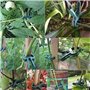 100Pcs Clips pour Plantes TIMESETL Clip Tuteur Pince Attache Tomate Pinces Plantes Grimpantes Pince à Planter, Clips pour Attach