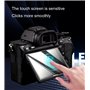 FANZR GR III Lot de 3 protecteurs d'écran en verre trempé anti-rayures pour appareil photo Ricoh GR III GR3 Dureté 9H 0,3 mm