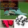 Boloest Lot de 20 Remplacement de Crampons de Football pour Sol Mou,Crampons de Football en Alliage d'aluminium pour Chaussures