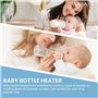 Chauffe Biberon, 8 Modes de Fonctionnement Chauffe-Biberons, Chauffe Biberon Portable pour Lait Maternel, Chauffe Biberon Mam Co