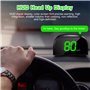 Compteur de vitesse numérique pour voiture : écran universel tête haute HUD pour voiture, compteur de vitesse, compteur de vites