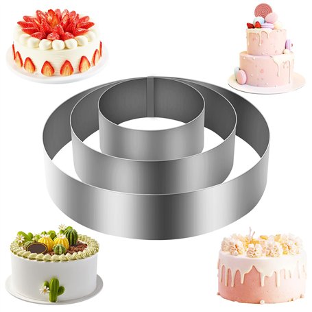 talifoca 3 Pcs Cercle Patisserie