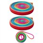 2 Cordes élastiques En Caoutchouc De Sport Avec 1 Corde Arc-En-Ciel