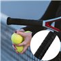 MAXQUU Lot de 8 bandes antidérapantes pour raquette de badminton et squash - Respirantes - Noir