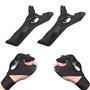 NyxSeat 1 paire de gants lumineux - Gants de pêche réglables - Convient pour le camping et les activités de plein air - Accessoi