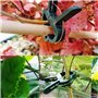 ANCLLO Lot de 20 Pinces Douces pour Plantes et Fleurs - Clips de Support Réglable pour Plantes Caches de Tuteurs de Jardin Struc