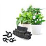 ANCLLO Lot de 20 Pinces Douces pour Plantes et Fleurs - Clips de Support Réglable pour Plantes Caches de Tuteurs de Jardin Struc