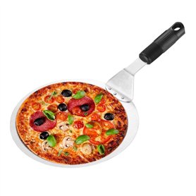Nanxin Pelle a Pizza, Pelle Pizza Ronde en INOX 10 Pouce Idéal pour Les Gâteaux, Pizzas, Tartes Nanxin Pelle a Pizza