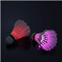 Binnan 4 Pièces Volant Badminton, LED Badminton Lueur pour Les Activités Sportives Intérieur et Extérieur Super Durable Badminto
