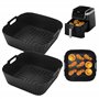2 Paquet Accessoires air fryer pour Ninja Pro Friteuse 4.7 L