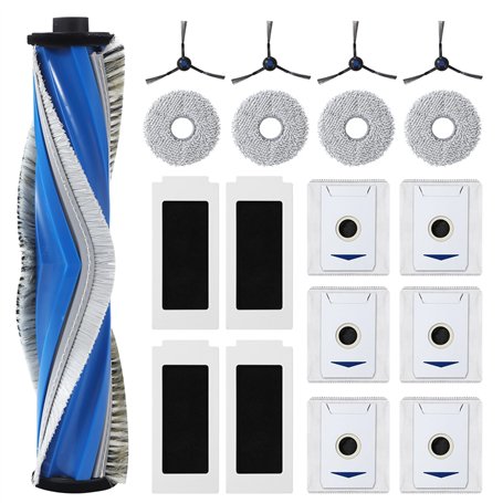 19 pièces ensemble d'accessoires pour Ecovacs Deebot T30S Pro/ T30S