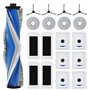 19 pièces ensemble d'accessoires pour Ecovacs Deebot T30S Pro/ T30S