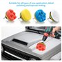 23 Pièces Polissage Voiture Kit，80mm Polissage Pad Éponge, pour Perceuse M10,pour le Polissage, le Meulage et le Cirage Dans les