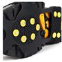 Crampons Antidérapant Taille L,Crampons pour Chaussures Antidérapant,Crampons Universelles en Acier Inoxydable,Crampon Chaussure