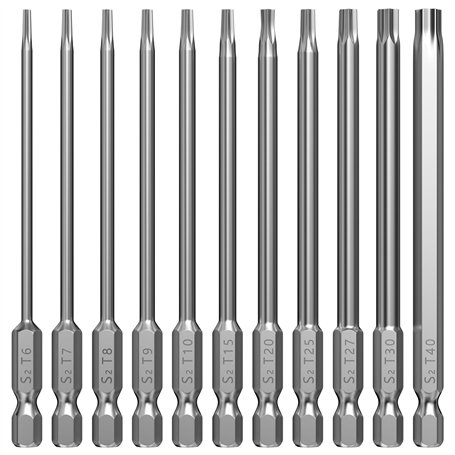 Lixiluxia 11 Pièces Embout Tournevis Torx