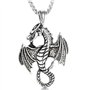 southbankstore Collier personnalisé en forme de dragon féroce avec pendentif en forme de dragon