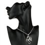 southbankstore Collier personnalisé en forme de dragon féroce avec pendentif en forme de dragon, Zinc