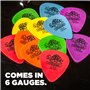 DUNLOP Tortex Standard variety pack, paquet de 12 médiators (PVP418)