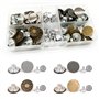 Eupneicu Jeans Buttons[ 60 Piecès ]