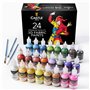 Castle Art Supplies Set de Peinture 3D Textile | 24 Flacons de 29 ml
