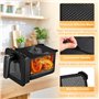 VMUTGA 2 Pièces Grille Anti Projection pour Air Fryer Ninja, Protection Silicone Réutilisable Moule Silicone Couvercle Anti Ecla