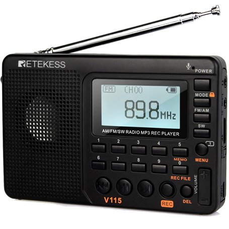 Retekess V115 Radio Portable