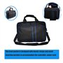 Lelukee Sac de transport Lelukee pour PS5, Housse de protection antichoc du système de jeu pour console PS5 et accessoires