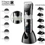 Hatteker Tondeuse Cheveux Tondeuse Barbe Professionnelle Electrique avec Ecran LCD Sans Fil USB Rechargeable Imperméable