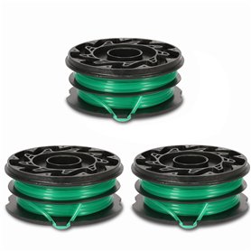 Eyoloty Reflex Plus A6495 A6495-XJ Lot de 3 bobines de fil compatibles avec les coupe-bordures électriques Black+Decker GL701, G Eyoloty Reflex Plus A6495 A6495-XJ Lot de 3 bobines de fil compatibles avec les coupe-bordures électriques Black+Decker GL701