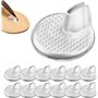 Dancepandas Sandales En Silicone 6 Paires Coussinets Protecteurs D'orteils Tong Coussin Protège Orteils Pour Soulager La Douleur