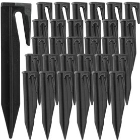 Piquet fil robot tondeuse – de terre pour robot tondeuse – Crochet de terre – lot de 100 – compatible avec différents modèles de