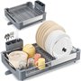 Kingrack Égouttoir à Vaisselle Extensible