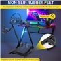 VELPAX Support de volant de course ajustable pour Logitech G25, G27, G29, G920 Racing Simulator Cockpit Video Game Accessories,