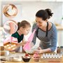 UZSUZZ Lot de 83 Poche a Douille Patisserie Poche à Douilles en Silicone Réutilisable DIY Patisserie Accessoire Kit Professionne