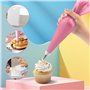UZSUZZ Lot de 83 Poche a Douille Patisserie Poche à Douilles en Silicone Réutilisable DIY Patisserie Accessoire Kit Professionne