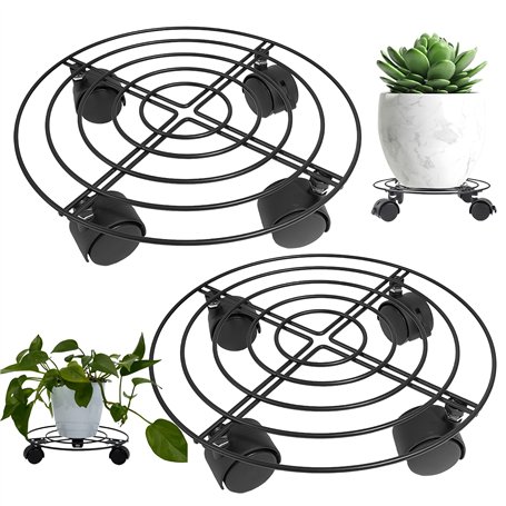 Porte Plante à roulettes