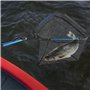 Épuisette de pêche avec poignée télescopique, épuisette de pêche télescopique, épuisette pour la pêche simple, épuisette de pêch