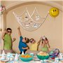 Filet de Peche Décoratif,Filet de Peche Decoration 200cm×100cm,Filet Peche Decoratif avec Coquillages Decoration Mer pour Decore