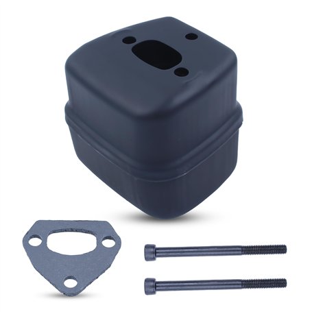 Haishine Kit d'échappement de silencieux pour Husqvarna 36 41 136 137 141 142 Partie de la Tronçonneuse Silent Block # 530069415