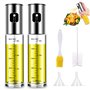 2 Pièces 100ml Vaporisateur d'huil de Cuisine avec Balance